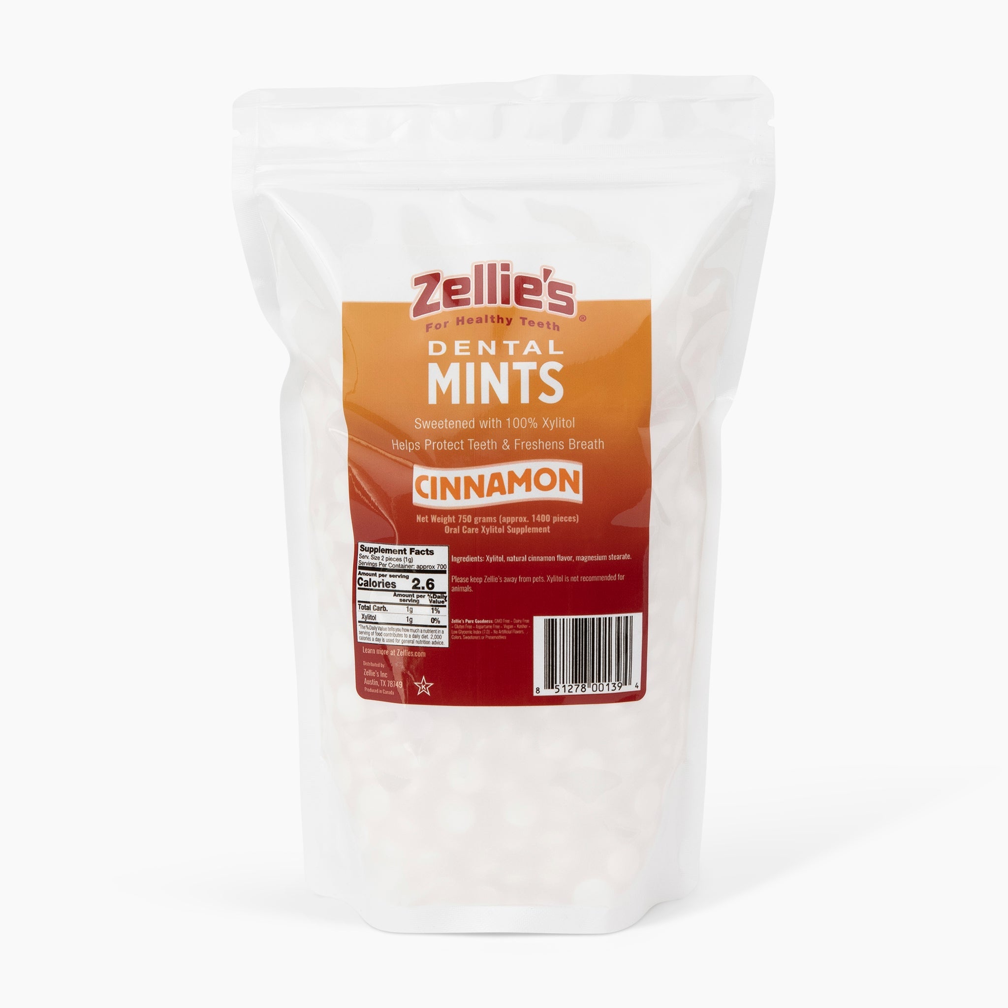 CINNAMON Xylitol Dental Mints