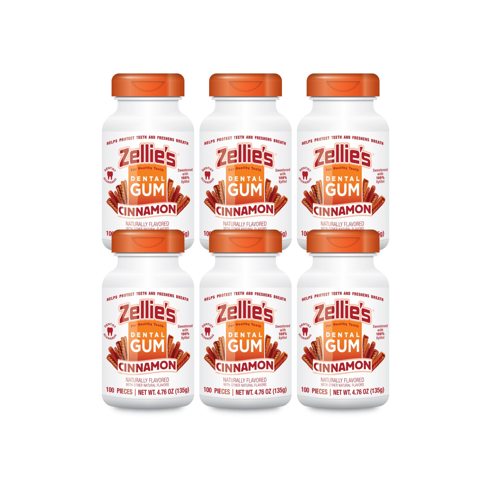 CINNAMON Xylitol Dental Gum