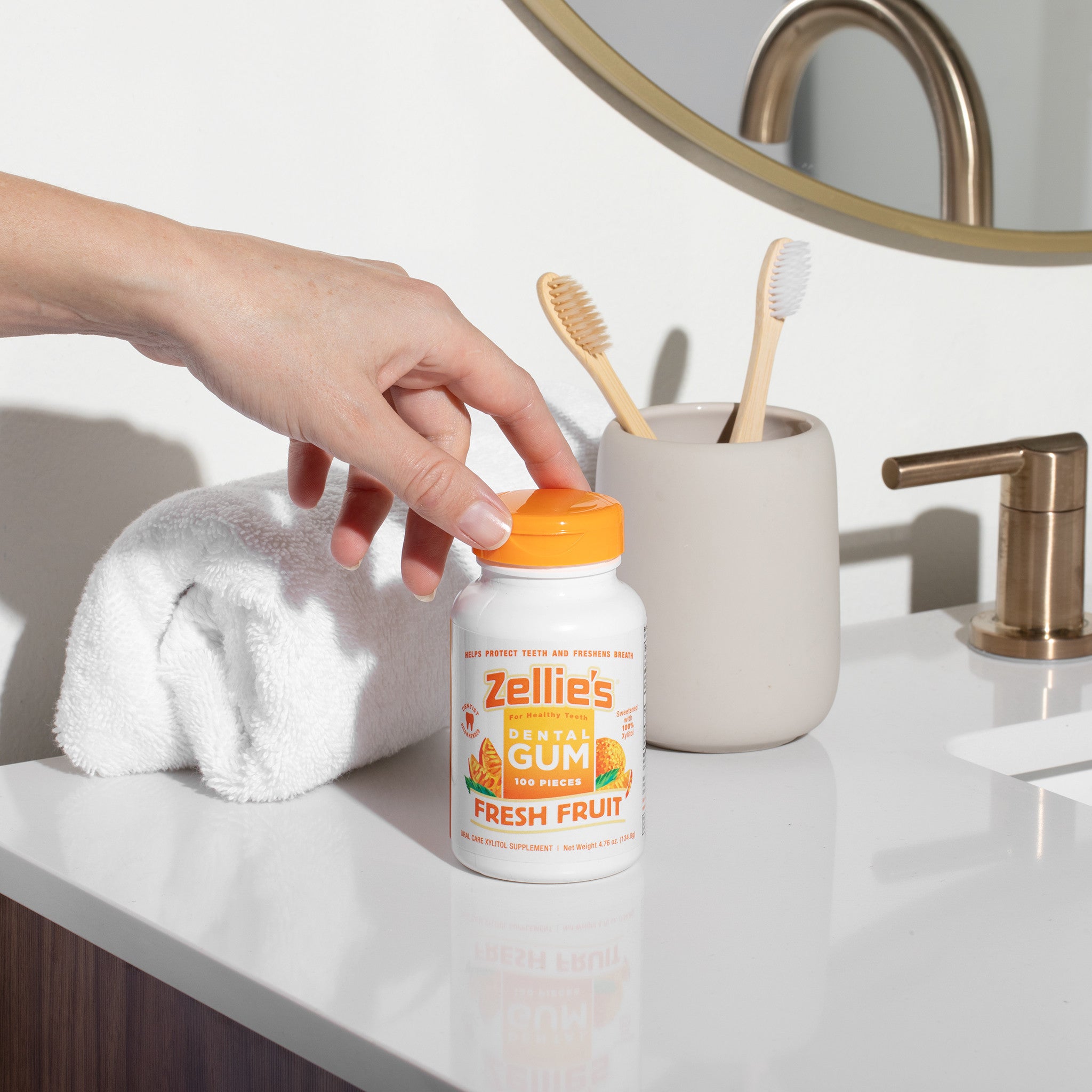 FRESH FRUIT Xylitol Dental Gum - Wholesale