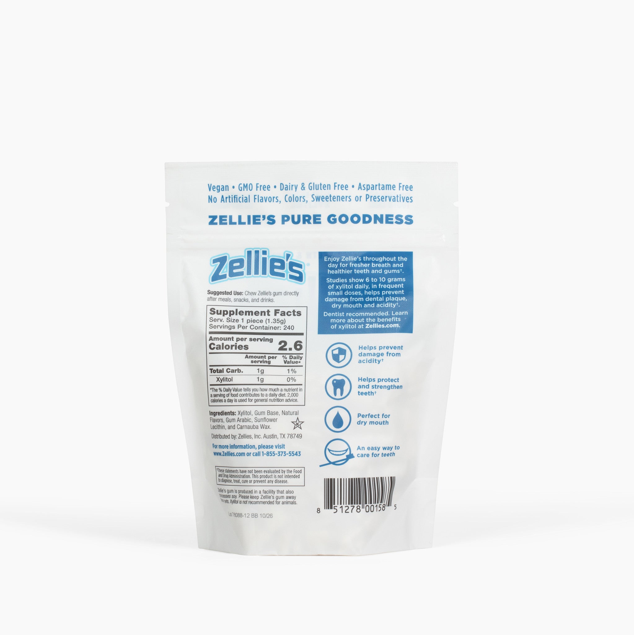 PEPPERMINT Xylitol Dental Gum - Wholesale