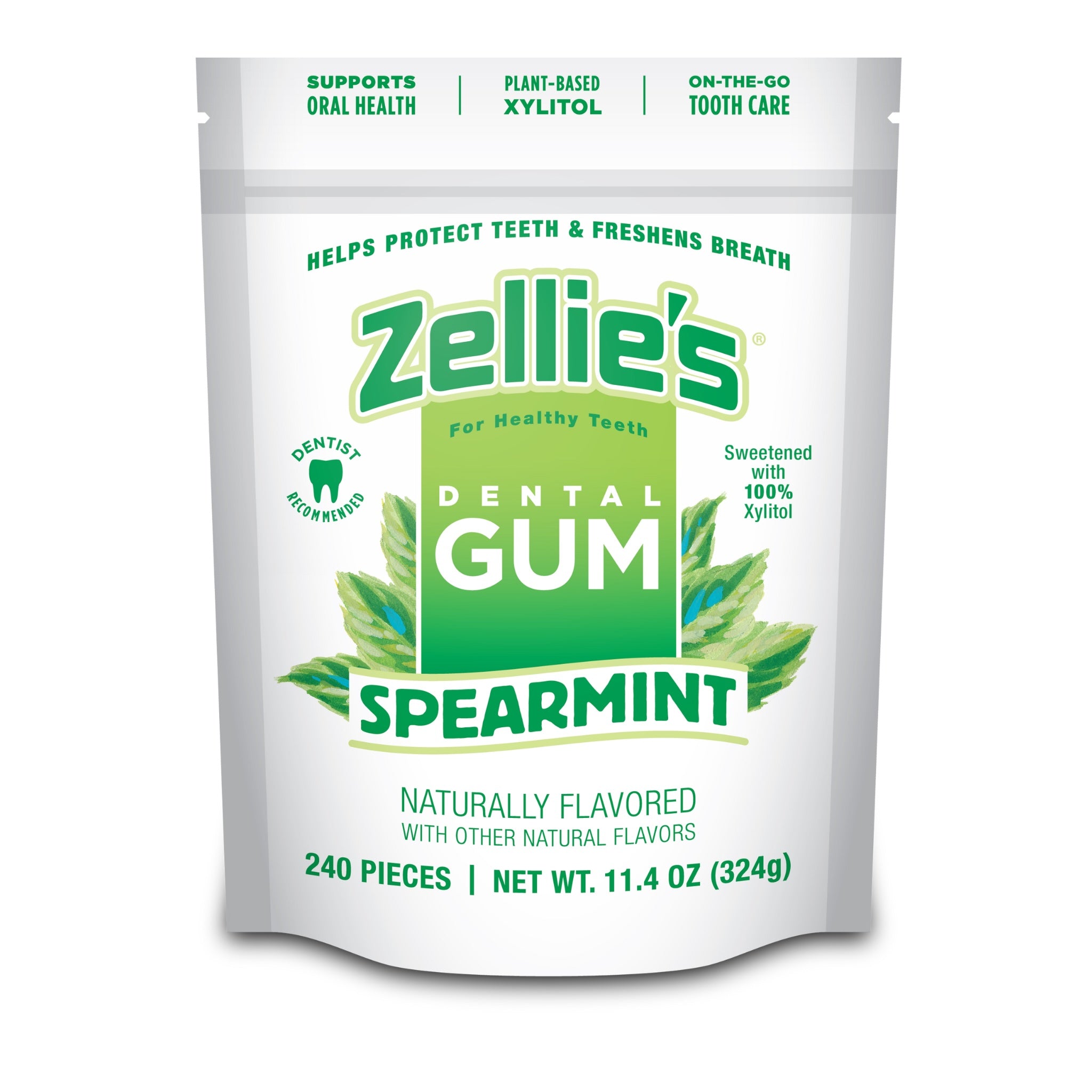 SPEARMINT Xylitol Dental Gum