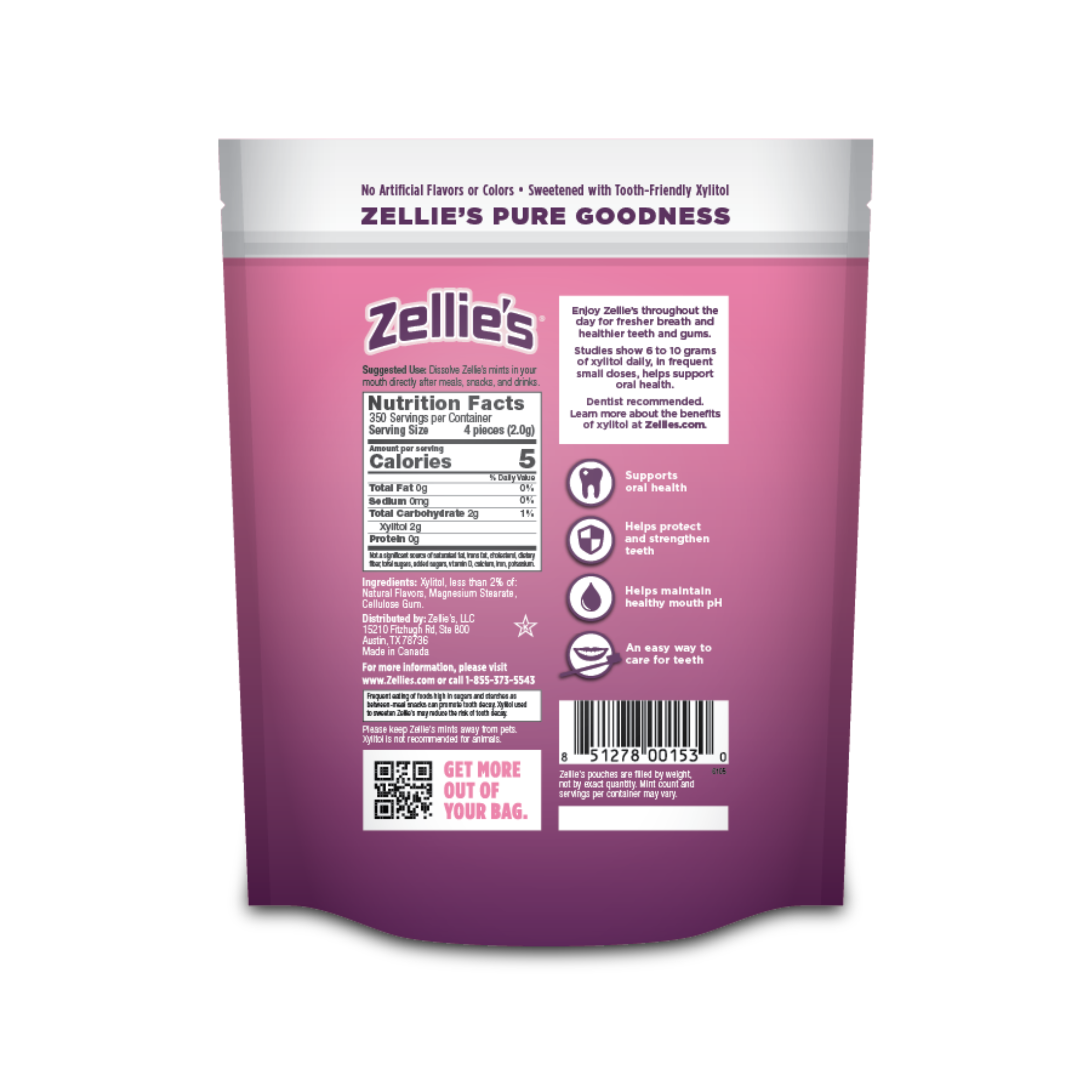 CHERRY BERRY Xylitol Dental Mints