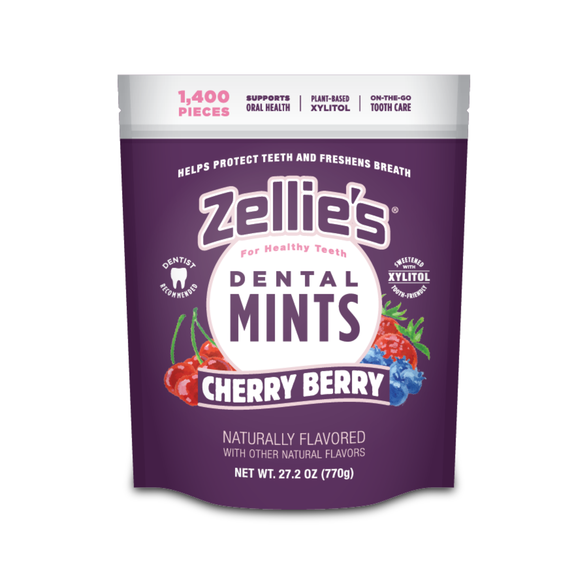 CHERRY BERRY Xylitol Dental Mints