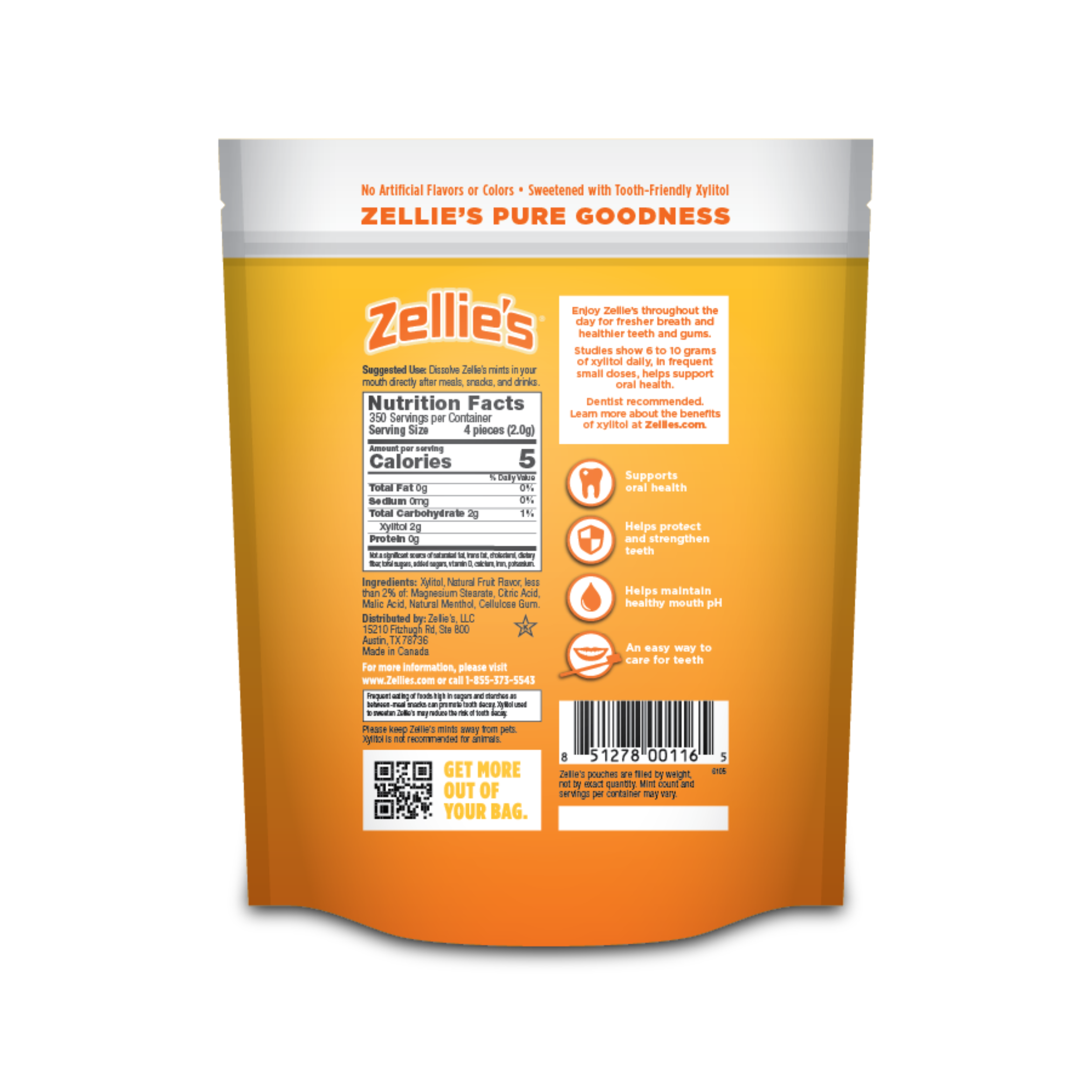 COOL FRUIT Xylitol Dental Mints