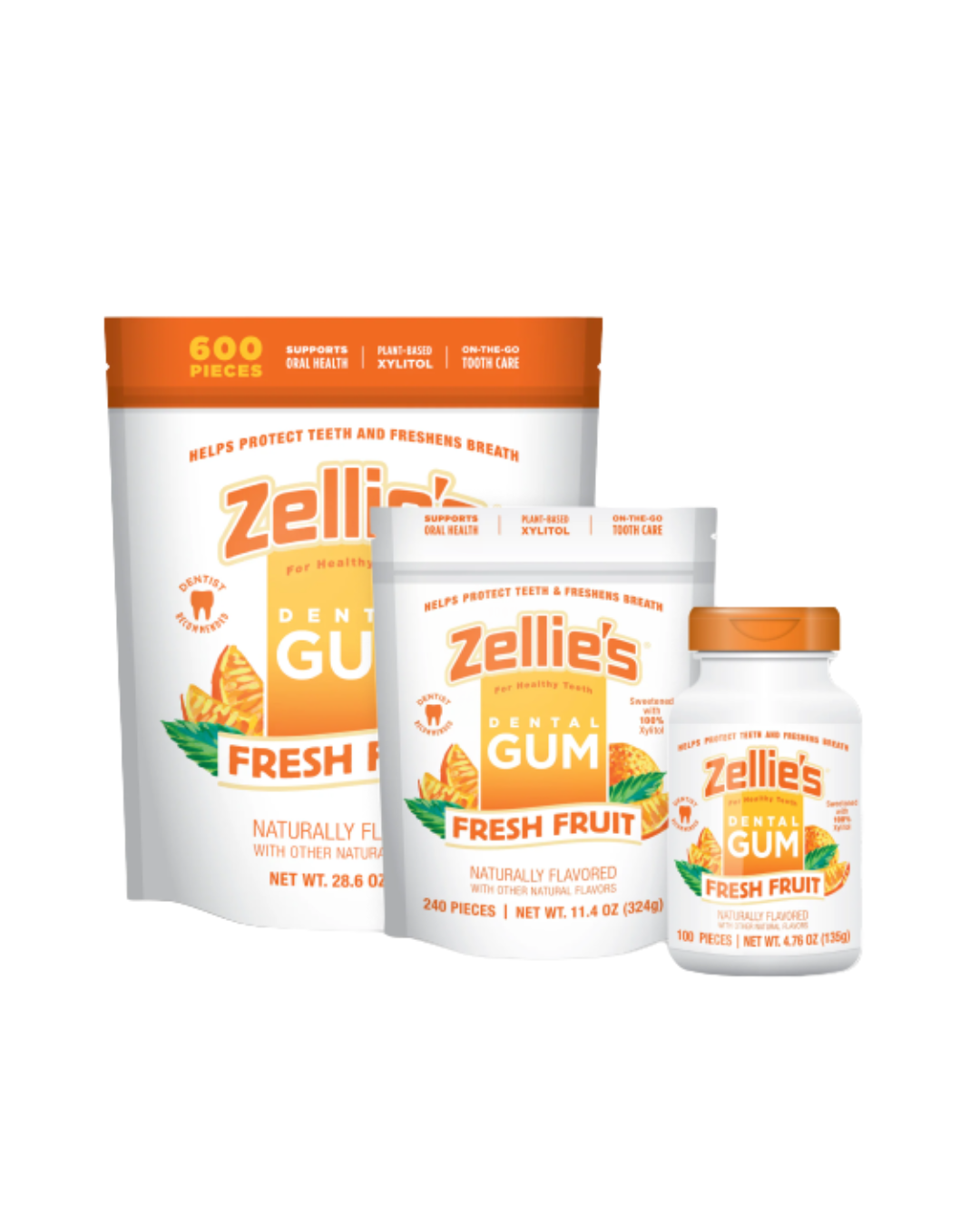 FRESH FRUIT Xylitol Dental Gum