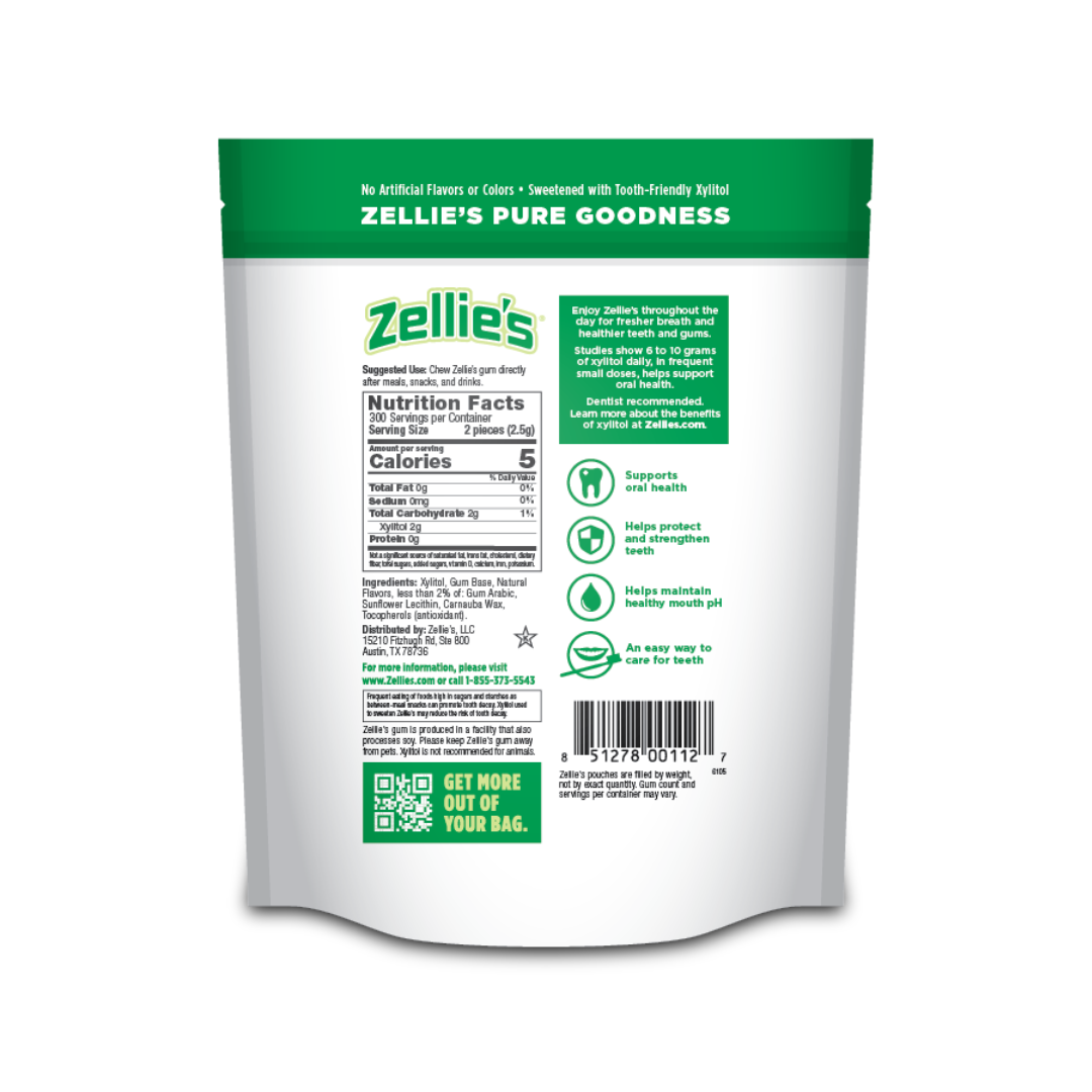 SPEARMINT Xylitol Dental Gum