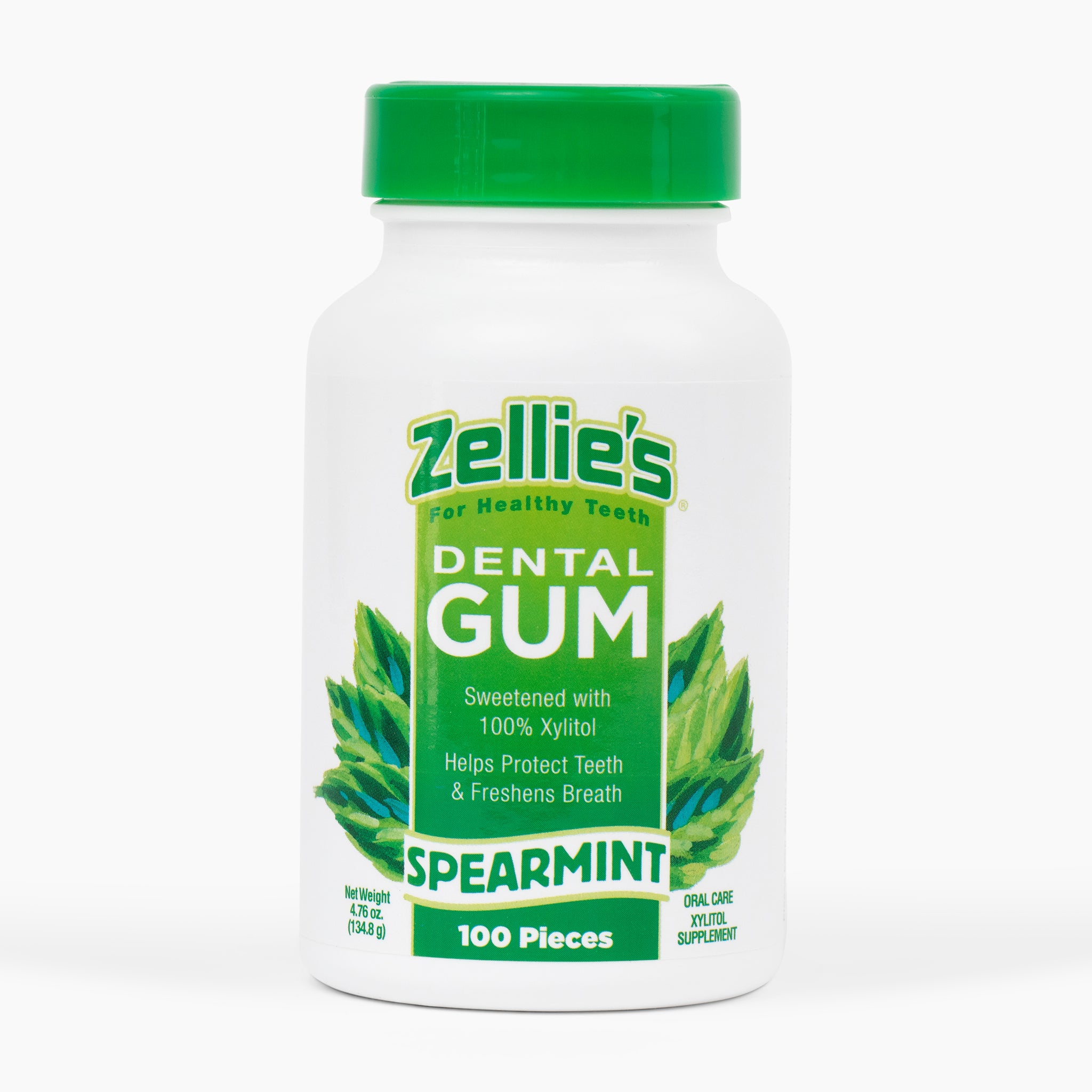 SPEARMINT Xylitol Dental Gum
